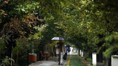 2 جبهه سنگین بارشی ایران را احاطه میکنند+تصویر