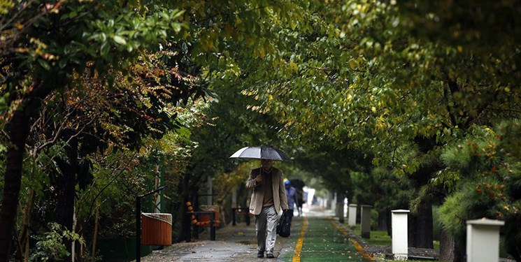 2 جبهه سنگین بارشی ایران را احاطه میکنند+تصویر