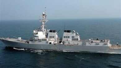ادعای آمریکا درباره شلیک موشکهای بالستیک به سمت ناو آمریکایی از سمت یمن