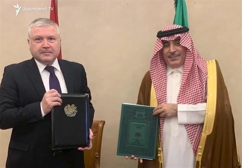 ارمنستان و عربستان سعودی پروتکل برقرای روابط دیپلماتیک را امضا کردند