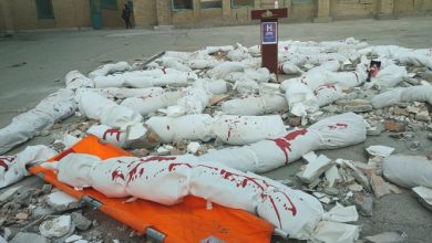 اقدام جالب دانشجویان دانشگاه رجایی در بازسازی جنایات صهیونیستها