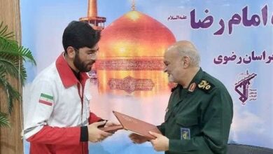 امضای تفاهمنامه همکاری بین هلال احمر و سپاه امام رضا(ع)