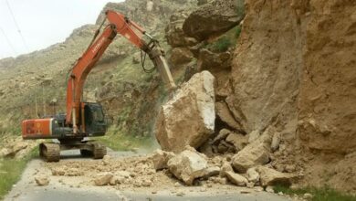 انجام ۲۷ عملیات ریزشبرداری پس از بارشها در جادههای استان ایلام