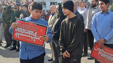 اینجا برای فرشتههای فلسطینی آمدند