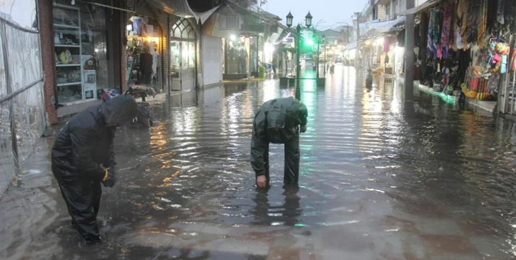 باران ۷۰ میلیمتر در آستانهاشرفیه بارید