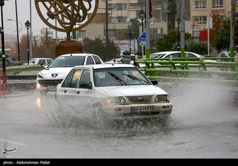 بارش ۴۴ میلیمتری باران در همدان/ امشب دمای هوا به منفی ۵ درجه میرسد