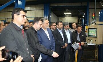 بازدید مرتضوی از کارخانه لاستیک بارز کردستان/ هدفگذاری تولید سالانه ۶۶ هزار تُن لاستیک رادیال سواری