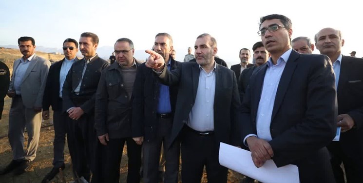 بازدید میدانی استاندار کرمانشاه از پروژههای مسکن ملی جوانرود
