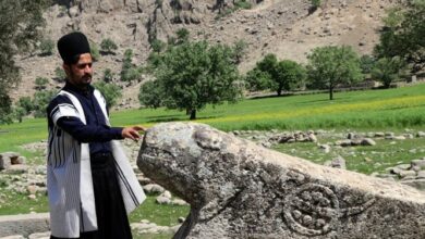 «بردشیر» نماد دیرینه بختیاریها بر مزار چهرههای سرشناس ایل