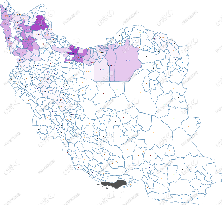 برف پاییزی ایران را سفیدپوش میکند+نقشه