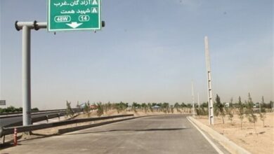 بزرگراه تنگ خیاره ـ لپویی در فارس با حداقل یک باند رفت و برگشت زیر بار ترافیک میرود