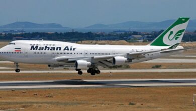 بستهشدن باند فرودگاه کیش و حبس یک ساعته مسافران پرواز ماهان