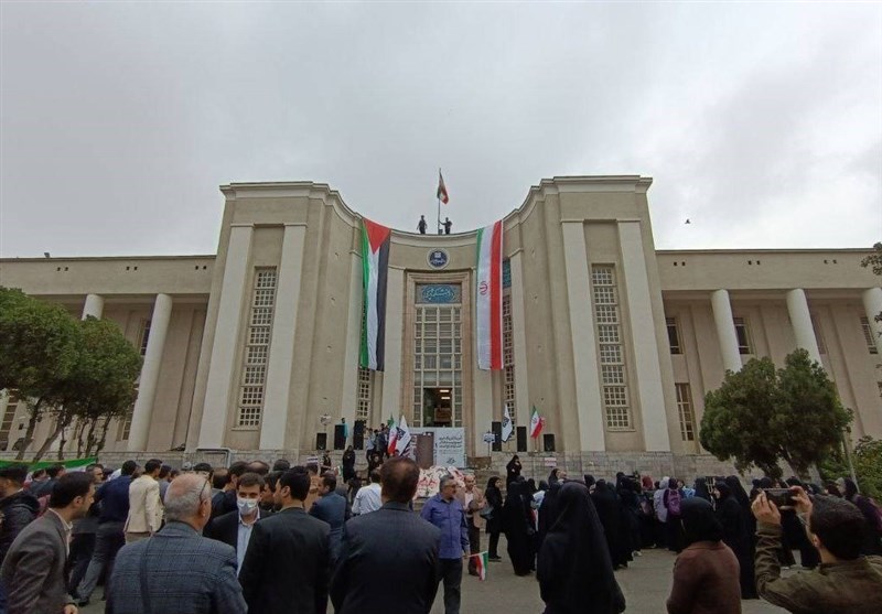 دانشگاه تهران , نوار غزه , کشور فلسطین , تشکلهای دانشجویی ,