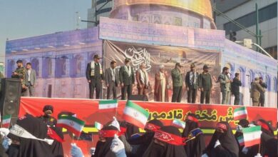 حضور رئیس شورای شهر تهران در رزمایش «الی بیتالمقدس»