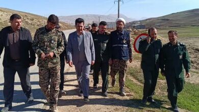 حضور فرمانده سپاه استان سمنان در مناطق سیلزده کالپوش+ عکس