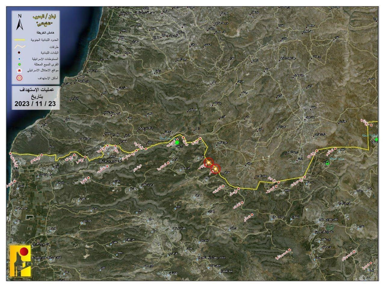 حملات شدید و پیاپی حزبالله به مواضع ارتش صهیونیستی/ هدف قرار دادن تانک مرکاوا و هلاکت شمار زیادی از نظامیان اسرائیلی