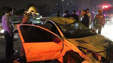 دودگرفتگی نیوجرسیها در محدوده سیمان تهران حادثه ساز شد