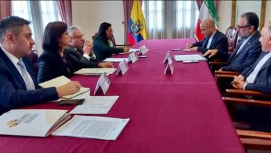 دیدار مدیرکل آمریکا وزارت امور خارجه با دیپلماتهای ارشد اکوادوری