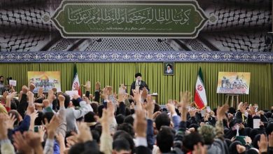 دیدار هزاران نفر از دانشآموزان و دانشجویان با رهبر انقلاب