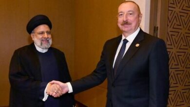 رئیسی و «الهام علیاف» در حاشیه اجلاس اکو با یکدیگر دیدار کردند