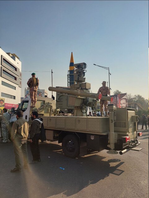 رونمایی از سامانه موشکی خیبر در رزمایش «الی بیتالمقدس»