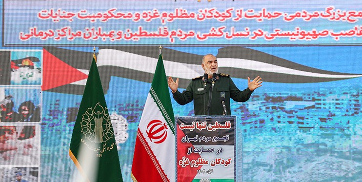 رویترز: هزاران ایرانی در اعتراض به کشته شدن کودکان و غیرنظامیان در غزه به خیابانها آمدند