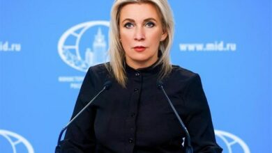 زاخارووا: سخنان بایدن درباره فلسطین اعتراف به حقانیت روسیه است