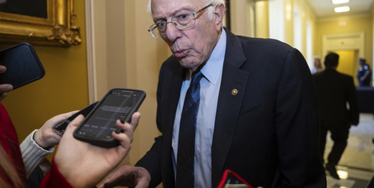 سندرز خواستار مشروط کردن کمکهای آمریکا به تلآویو