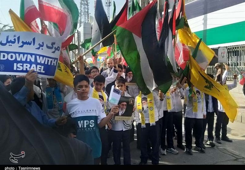 شکوه راهپیمایی ۱۳ آبان در سیستان و بلوچستان/ شیعه و سنی یکصدا علیه “آمریکا” شدند + فیلم و عکس