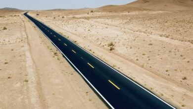 طرح گسترده خطکشی محورهای مواصلاتی استان قم به طول ۱۷۰۰ کیلومتر