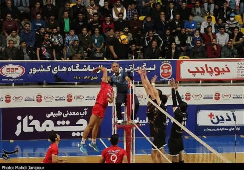 لیگ برتر والیبال/ ادامه شکستناپذیری گیتیپسند در خانه + تصاویر