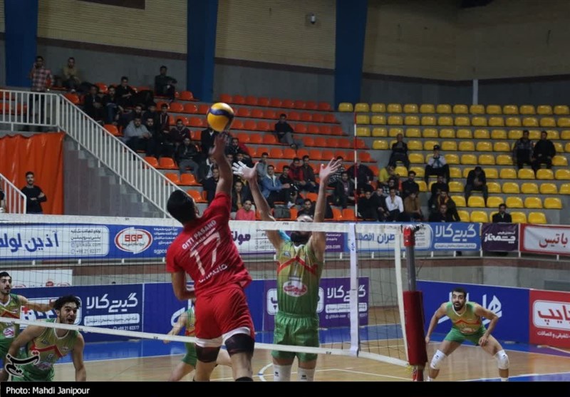 لیگ برتر والیبال/ رستگاری گیتیپسند در مقابل طبیعت+تصاویر