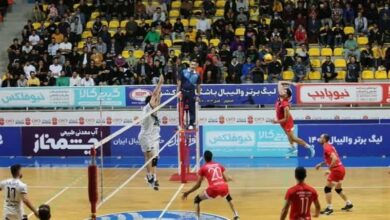 لیگ برتر والیبال/ هتتریک گیتیپسند در پیروزیهای خانگی + تصویر