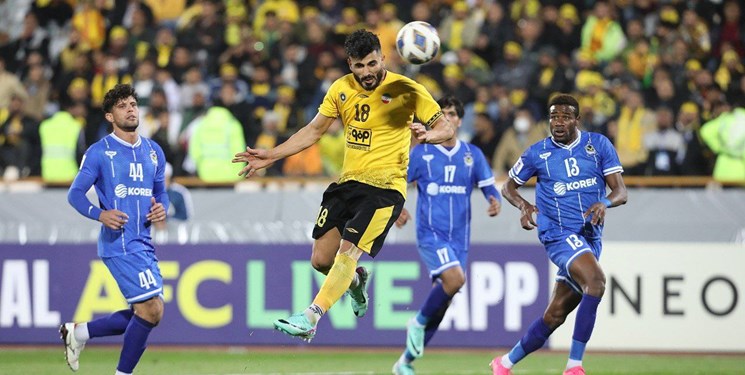 لیگ قهرمانان آسیا| پیروزی یک نیمهای سپاهان 10 نفره مقابل نیروی هوایی