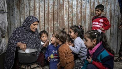 مردم غزه تا جنگ اشغالگران تمام نشود بی آب و غذا میمانند