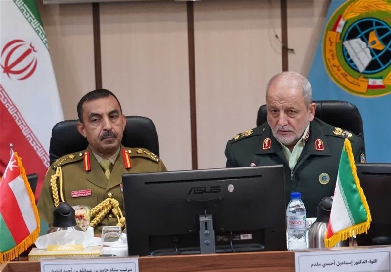 معاون عملیات نیروهای مسلح کشور عمان از دانشگاه عالی دفاع ملی بازدید کرد