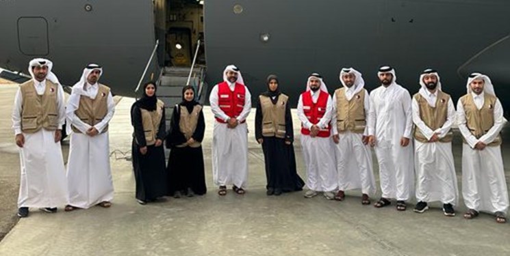 هیأتی قطری وارد تلآویو شد