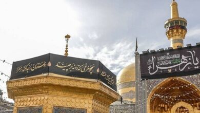 ویژه برنامههای سالروز شهادت حضرت زهرا(س) در حرم رضوی