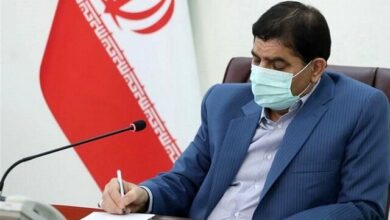 پیام تسلیت معاون اول رئیسجمهور به مهدی فضائلی