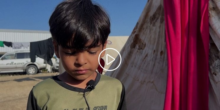 مصائب مردم غزه برای تامین غذا و گرم نگهداشتن کودکان