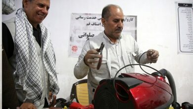 کاروان جهادی خدمترسانی بسیج اصناف قم به مردم مناطق کم برخوردار