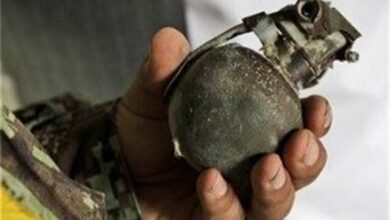 کشف نارنجک دستی از مخفیگاه شرور مسلح ایرانشهری