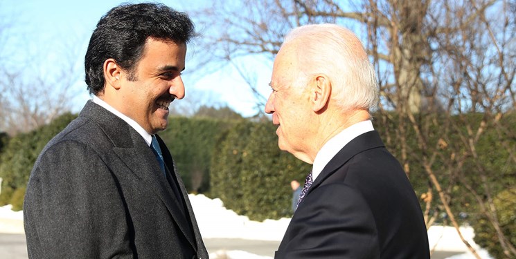 گفتوگوی تلفنی امیر قطر و رئیس جمهور آمریکا درباره غزه