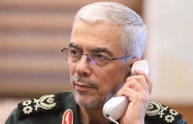 گفتوگوی سرلشکر باقری با وزیر دفاع عربستان سعودی