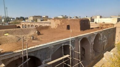 آغاز مرمت و بامسازی خانه تاریخی قرایی رشتخوار خراسان رضوی