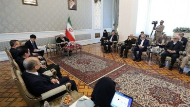 آملی لاریجانی با وزیر ارتباطات بین المللی حزب کمونیست چین دیدار کرد