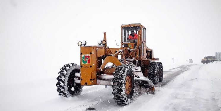 ارتفاع برف در «شاهو» پاوه به ۴۰ سانتیمتر رسید