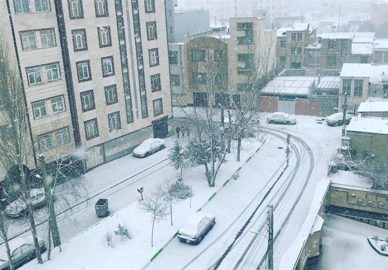 اردبیل برفی میشود