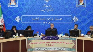 استاندار البرز: ۶۰ درصد پروژههای سفر اول رئیسجمهور محقق شده است