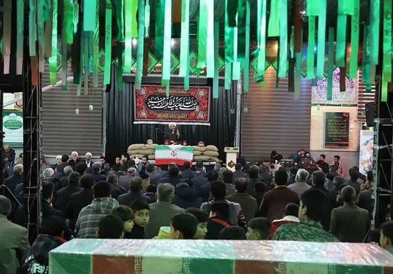 استقبال از کاروان شهدای گمنام در شهرستانها و روستاهای همدان + تصاویر